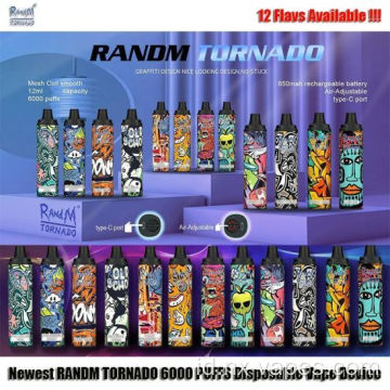 Grosir randm tornado 6000 vape
